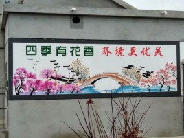 砚山墙绘的特点和形势
