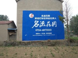 砚山农村墙体广告的长尾效应