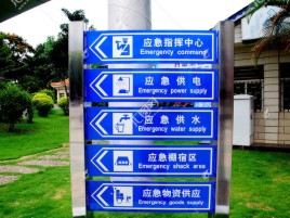 砚山标识导向系统设计需要掌握的四大元素