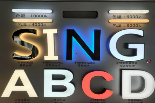 砚山发光字的寿命