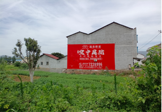 砚山做墙体广告的意义