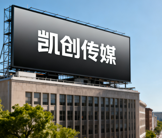 砚山户外广告牌的设计与制作